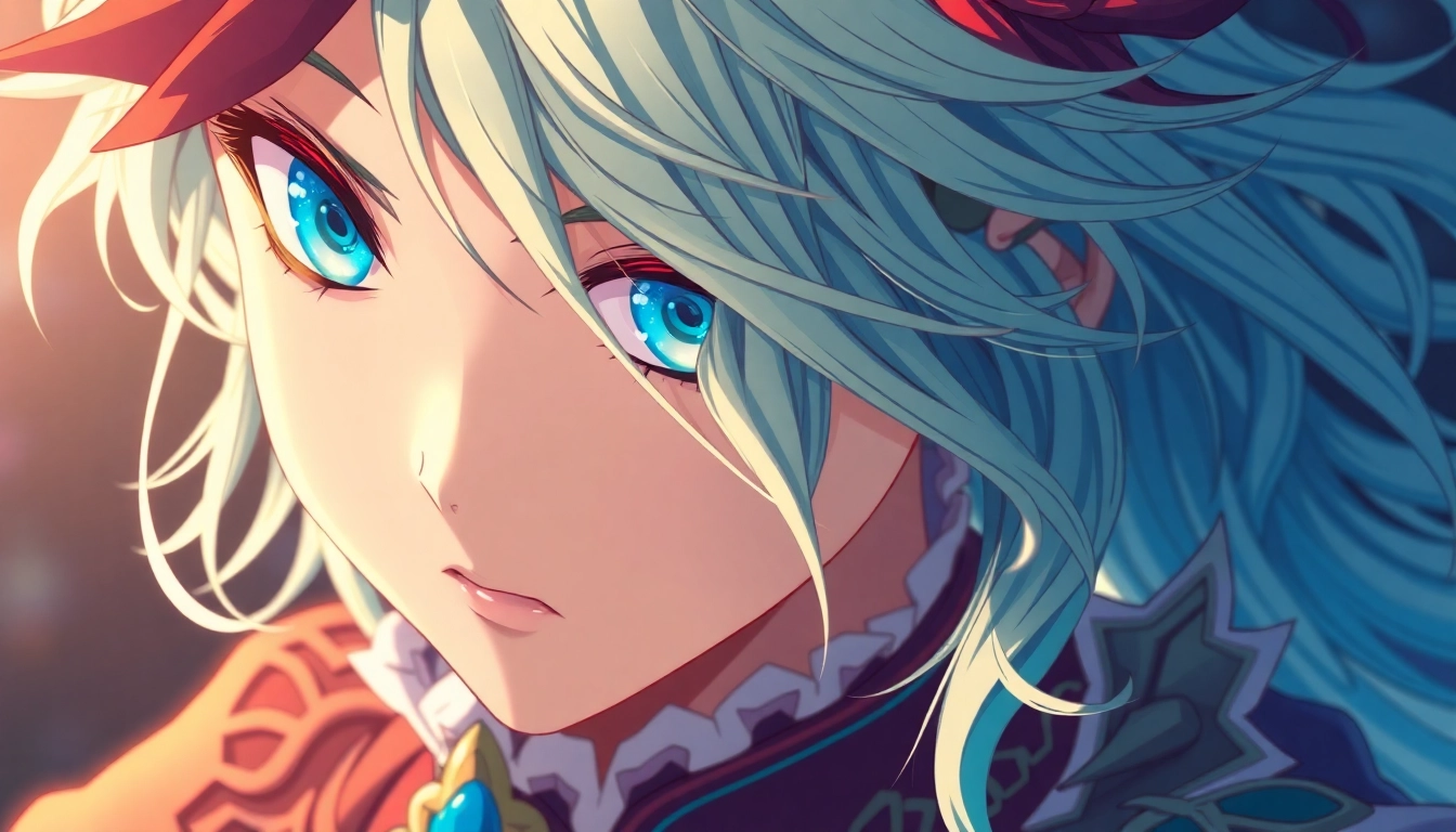 AI generated hentai featuring a highly detailed anime character in a fantasy setting with vivid colors and dynamic pose, designed for realism and immersion.